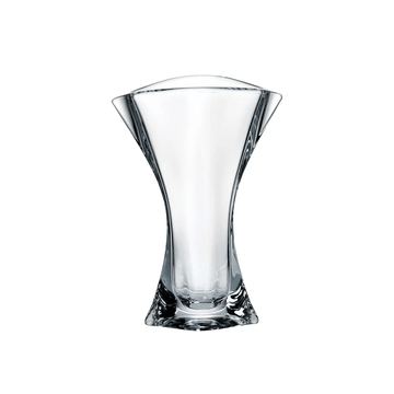 Bohemia Crystal - Orbit Vase 24.5 cm - Clear