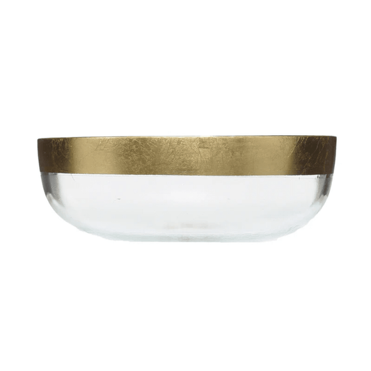 ArdaCam - Classic Serving Bowl With Gold Rim - 21.3 cm