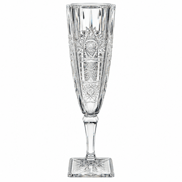 Bohemia Crystal - Flute Glass Set 6 Pcs 500 PK - 140 ml - Clear