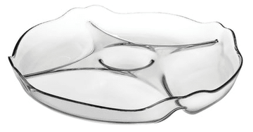 Pasabahce - Basic Glass Hors d'oeuvre 5 Parts - 30cm - Clear - Glass