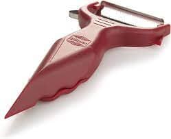 Borner - Garnish Peeler 6 in 1 with Rasp - Red