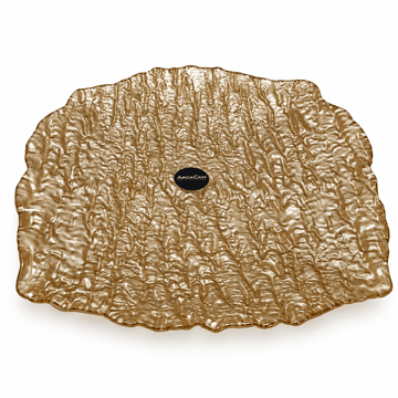 ArdaCam - Ramos Square Plate - 27x27 cm - Gold