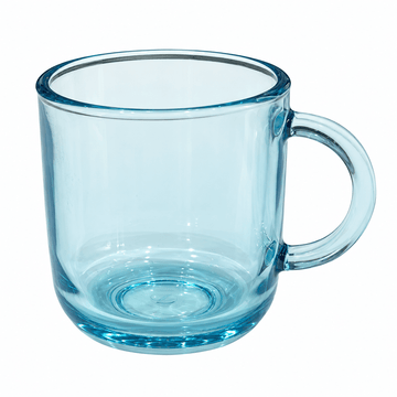 Pasabahce - Iconic Glass Mug 6 Pcs - 245 ml - Turquoise