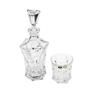 Bohemia Crystal - Crystal Drink Set 7 Pieces - Clear - 750ml & 250ml