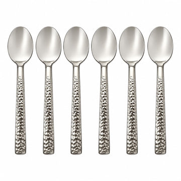 EME - Marte Coffee Spoon 6 Pcs - Stainless Steel 18/10 - Silver