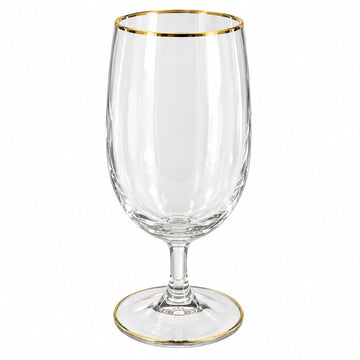 Pashbahce - Nude Brandy Glass Set 6 Pcs - 380 ml - Gold