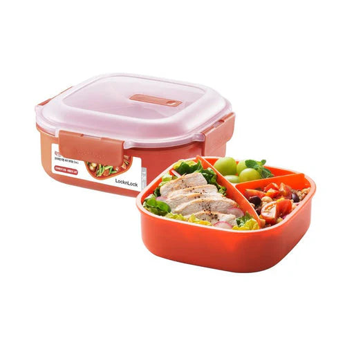 Lock & Lock - Microwave container lunch - 1.3L - Orange