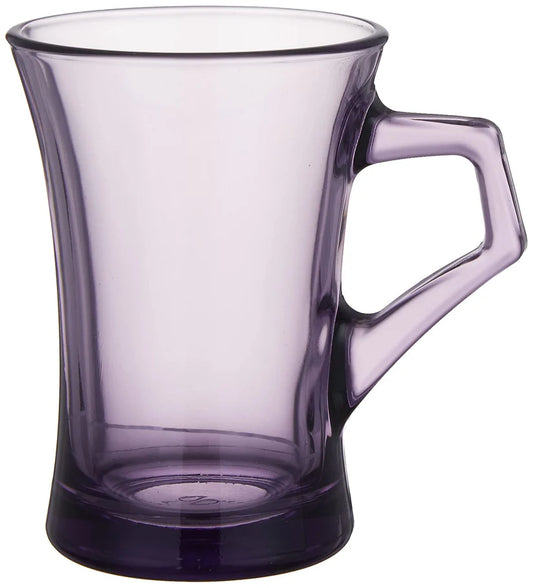 Pasabahce - Azur Glass Mug Set 6 Pieces 120ml - Purple