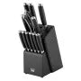 BergHOFF - Leo  - knife block set Graphite - 13 Pieces