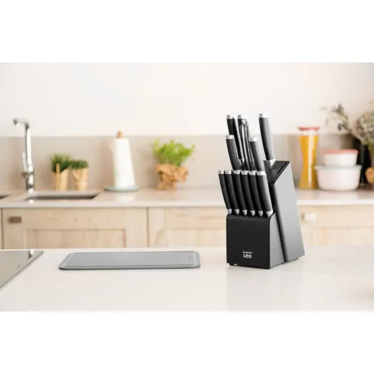 BergHOFF - Leo - knife block set Graphite - 13 Pieces