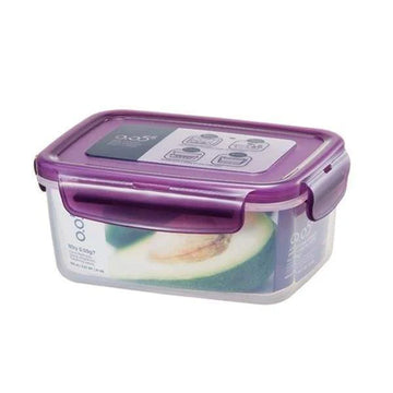 Lock & Lock - Rectangular container - 630ml - Violet