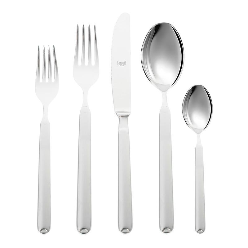 Mepra Cutlery Set 87 Pcs - Stainless Steel - Silver - Wooden Box - 100002002