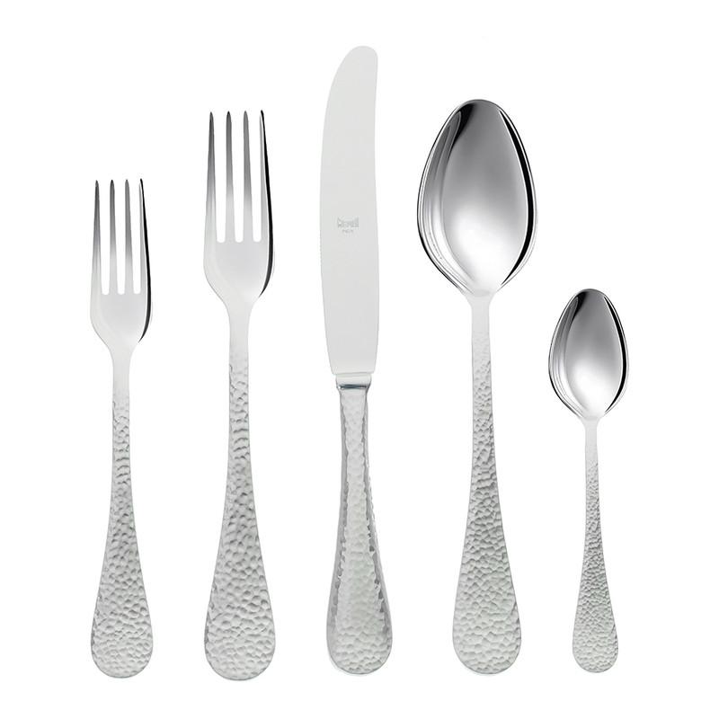 Mepra Cutlery Set 87 Pcs - Stainless Steel - Silver - Wooden Box - 100002007