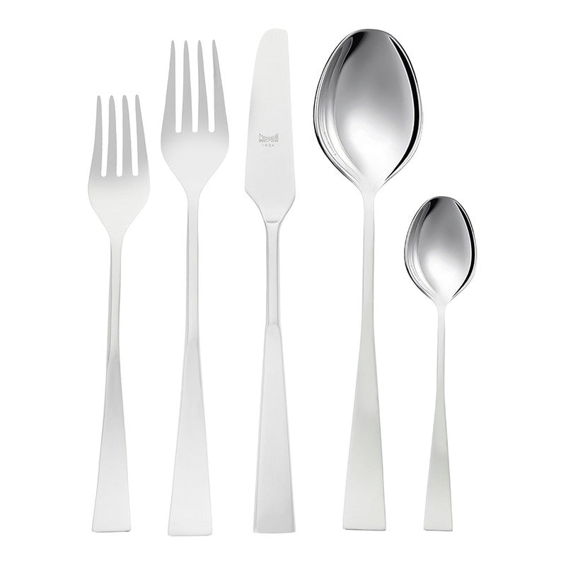 Mepra Cutlery Set 87 Pcs - Stainless Steel - Silver - Wooden Box - 100002010