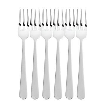 Mepra - Dessert Fork Set 6 Pieces - Stainless Steel - 100002046