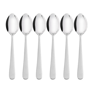 Mepra - Dessert Spoons Set 6 Pieces - Stainless Steel - 100002048