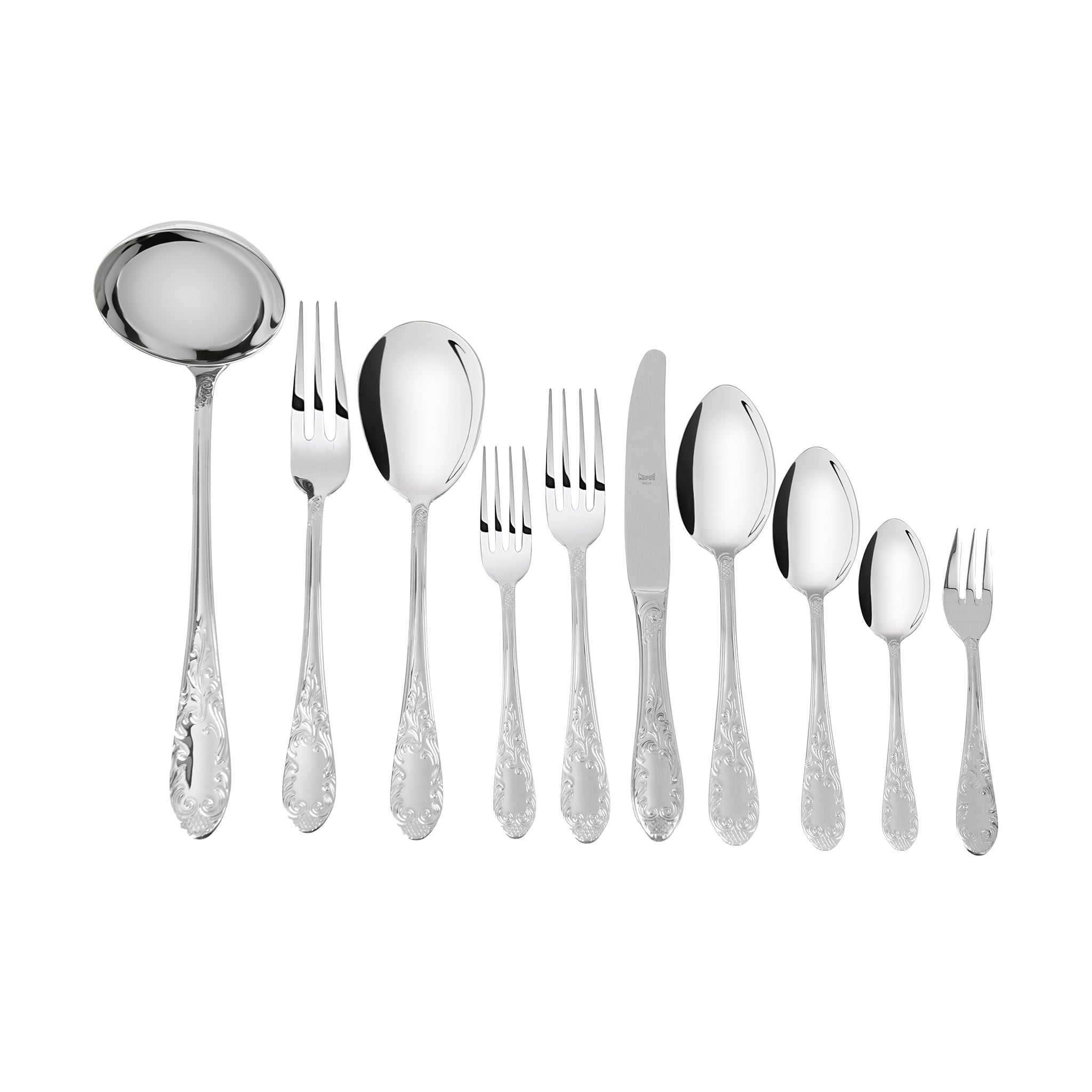 Mepra - Cutlery Set 99 Pieces - Stainless Steel - Silver - Wooden Box - 100002121