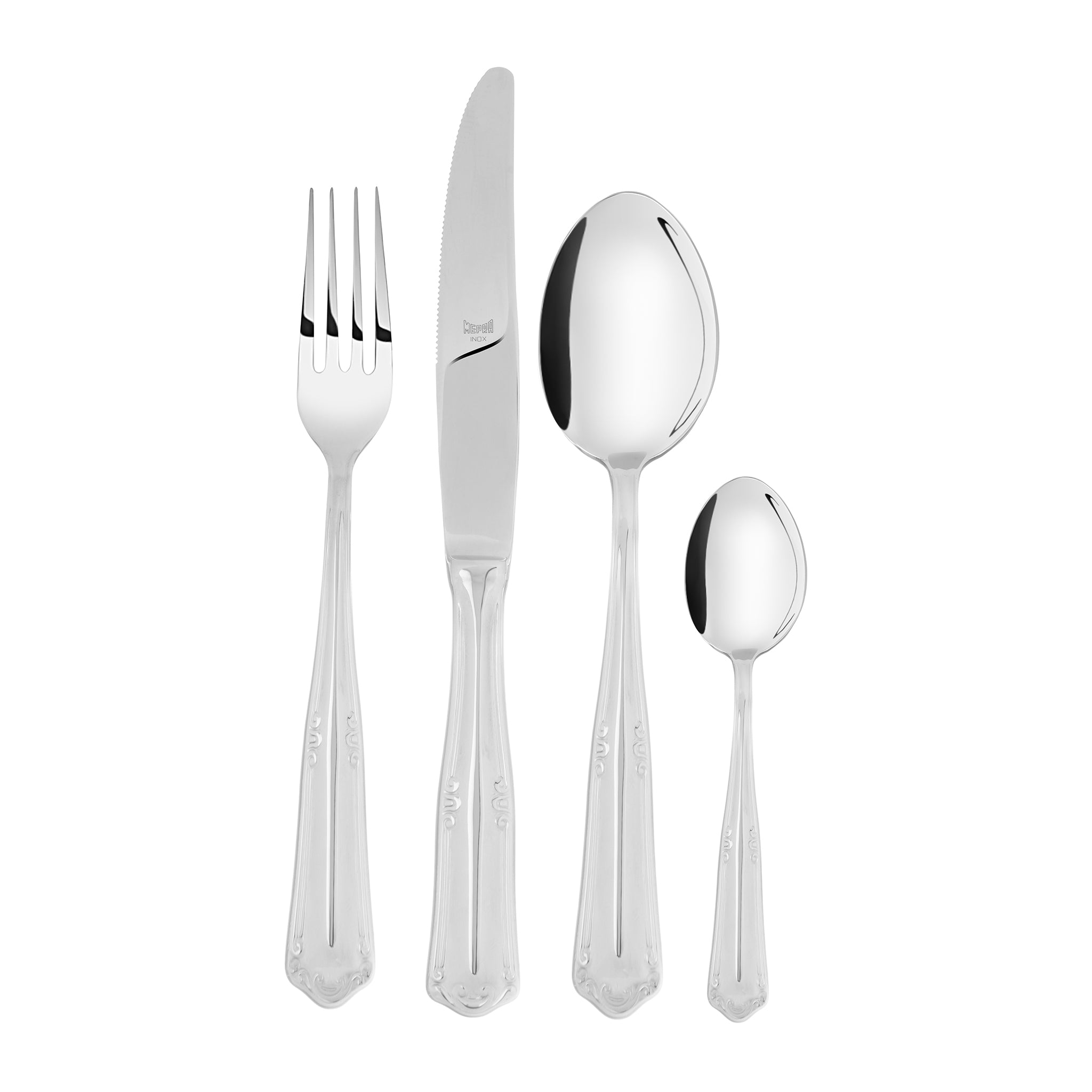 Mepra - Daily Use Cutlery Set 24 Pieces - Stainless Steel 18/10 - 100002139