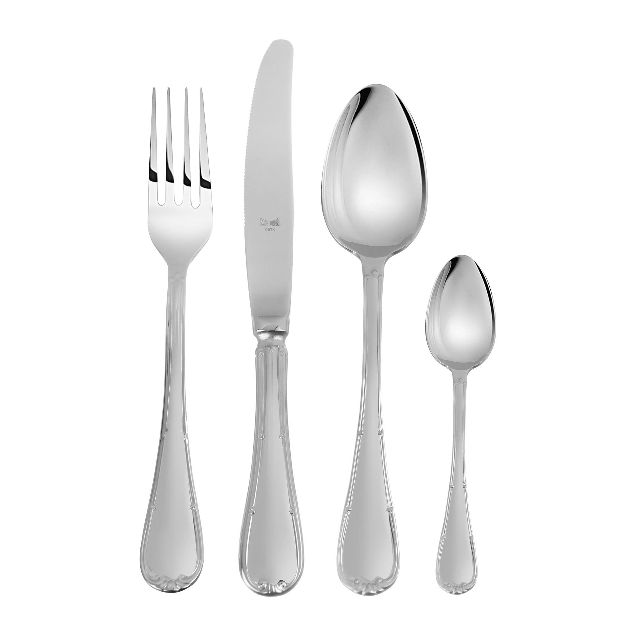 Mepra - Daily Use Cutlery Set 24 Pieces - Stainless Steel 18/10 - 100002140