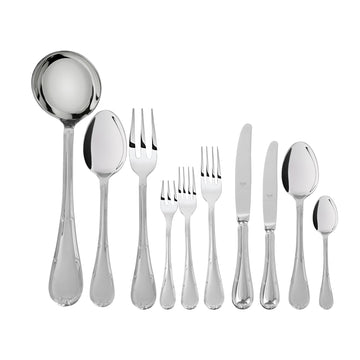 Mepra - Cutlery Set 87 Pieces - Stainless Steel - Silver - Wooden Box - 100002141