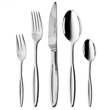مجموعة أدوات المائدة للاستخدام اليومي من بيرجوف - 30 قطعة - فضي - 100002515