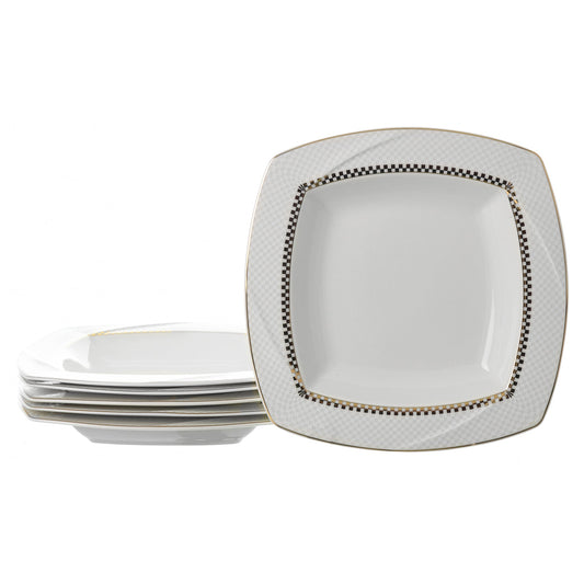 RAK - Dinner Set 69 Pieces - Porcelain - Gold - 130001208