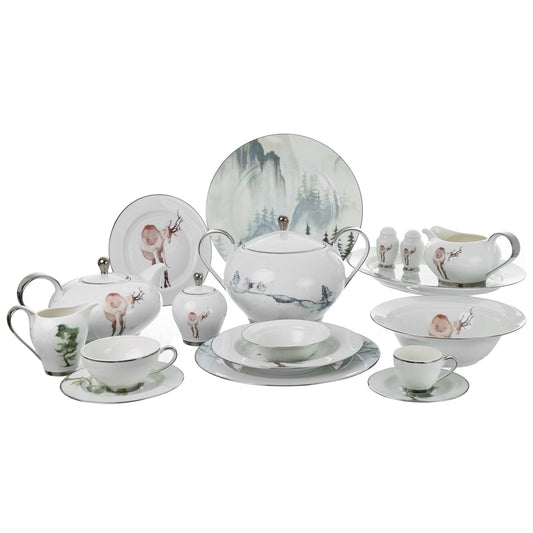 Falkenporzellan - Dinner Set 112 Pieces - Porcelain - 1300036