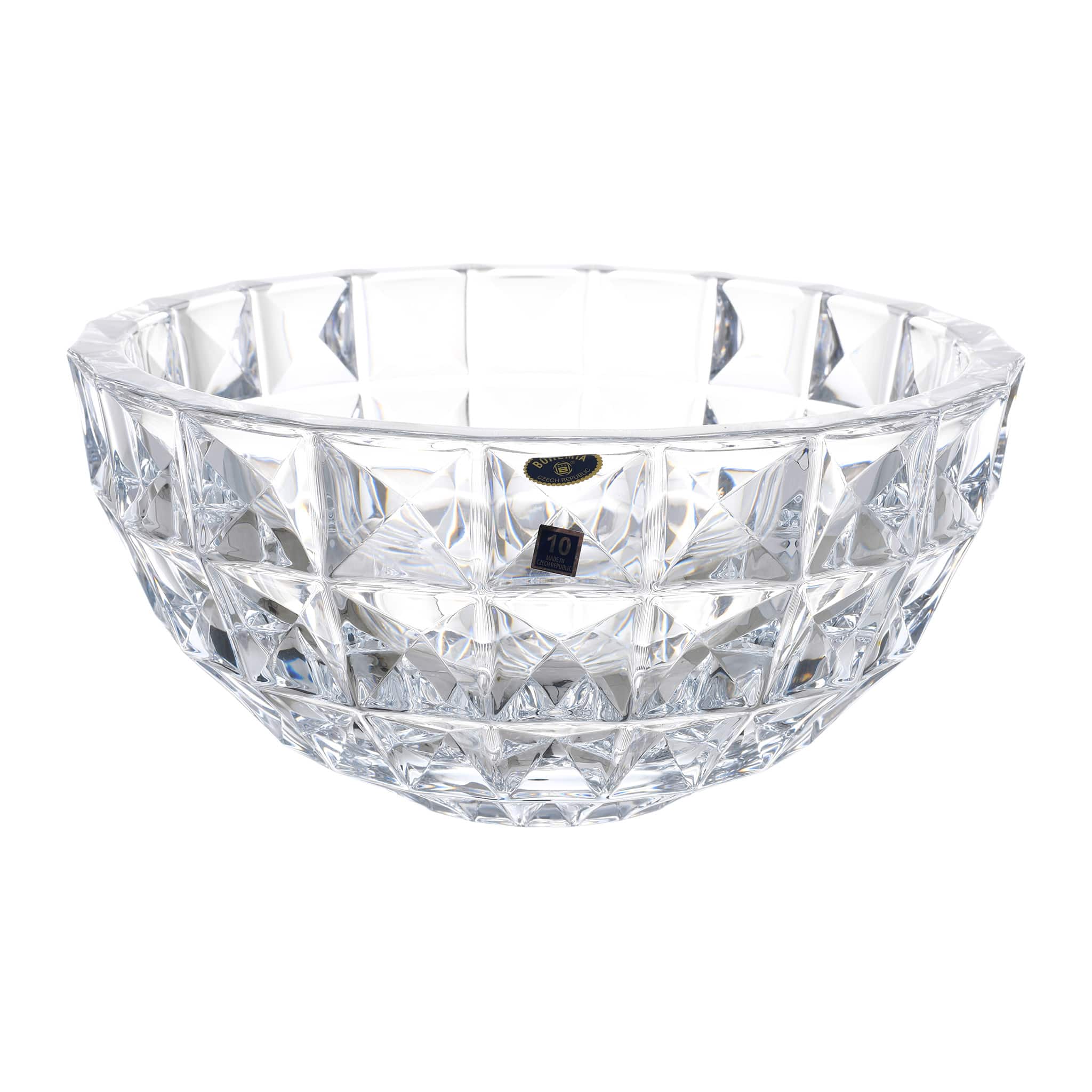 Bohemia Crystal - Diamond Crystal Plate - 28cm