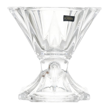 Bohemia Crystal - Squared Shaped Plate with Base - 21.5 cm- 2700010054