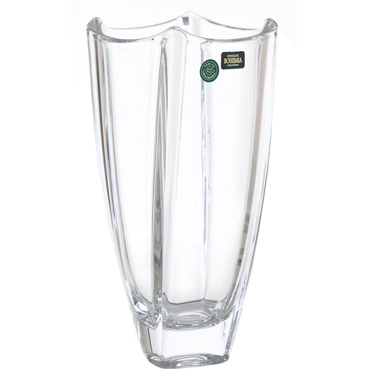 Bohemia Crystal - Square Crystal Vase - 25.5cm - 2700010138