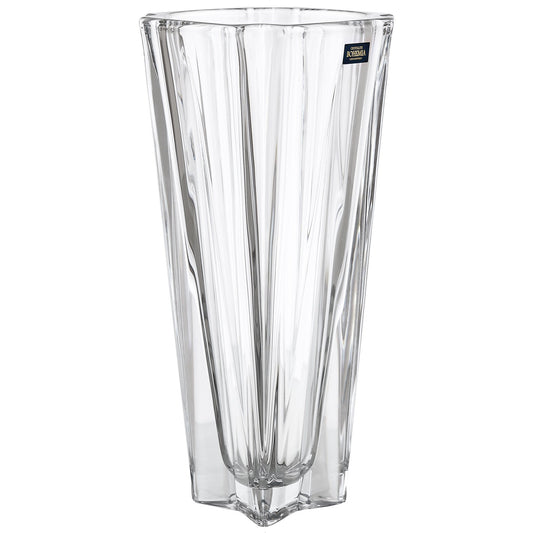 Bohemia Crystal - Wavy Crystal Vase - 30.5 cm - 2700010145
