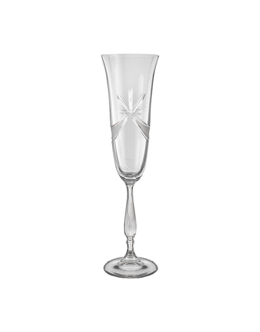 Bohemia Crystal - Flute Glass Set 6 Pieces - 150ml - 2700010183