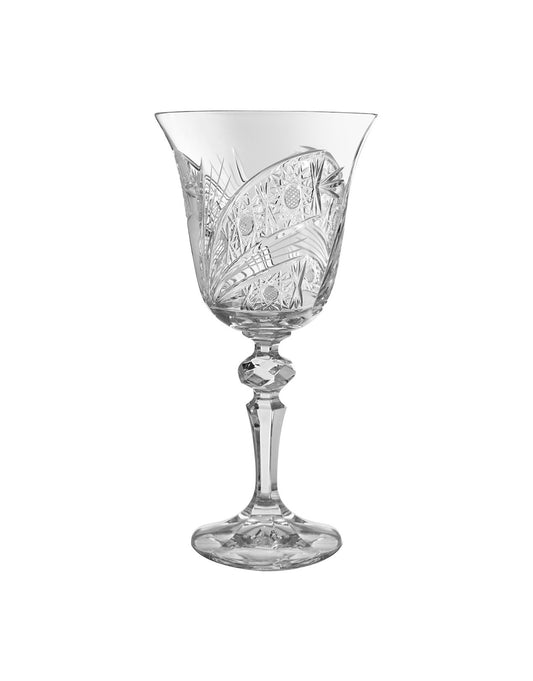 Bohemia Crystal - Goblet Glass Set 6 Pieces - 220ml - 2700010191