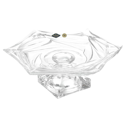 Bohemia Crystal - Crystal Plate With Base - 12x27x32cm - 2700010234