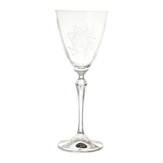 Bohemia Crystal - Goblet Glass Set 6 Pieces - 200ml - 2700010264
