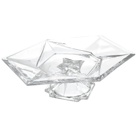 Bohemia Crystal - Crystal Plate With Base - 12x36x31cm - 2700010459
