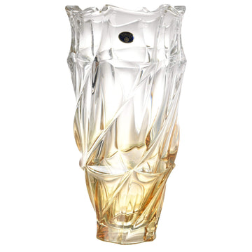 Bohemia Crystal - Crystal Vase - Yellow - 30cm - 2700010834