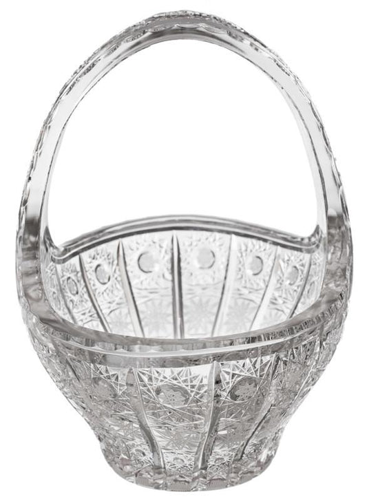 Bohemia Crystal Hand Cut Basket - 22x22.5 cm - 270001482