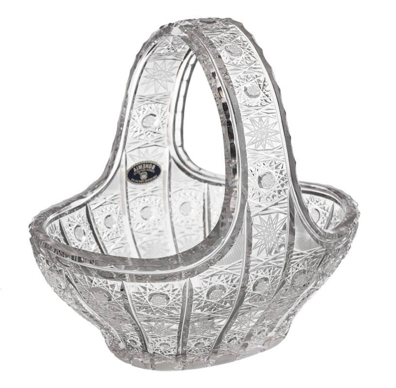 Bohemia Crystal - Crystal Basket - 30x34 cm - 270001894
