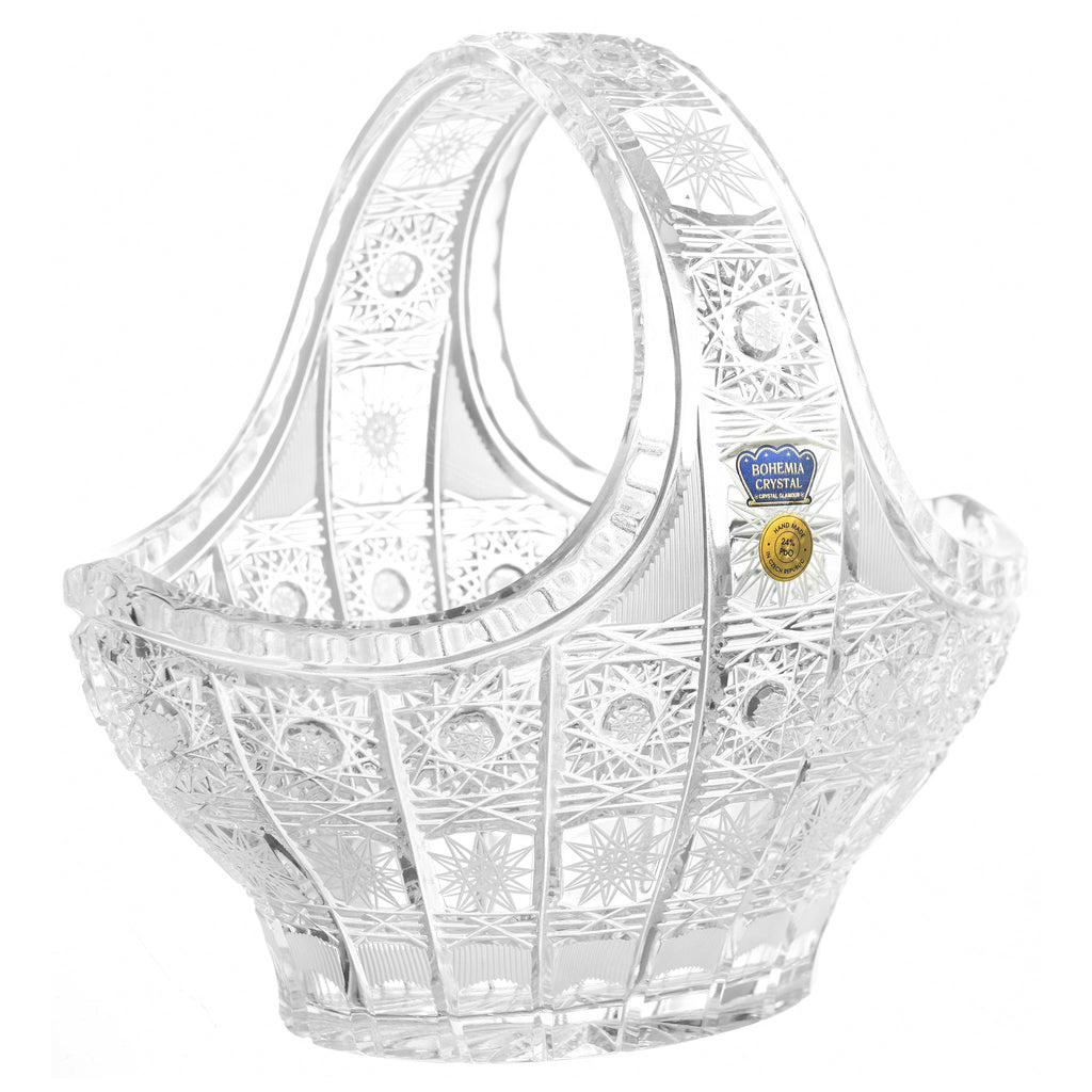 Bohemia Crystal - Crystal Basket - 19cm - 270004204