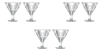 Bohemia Crystal - Cocktail Glass Set 6 Pieces - 180ml - 270006642