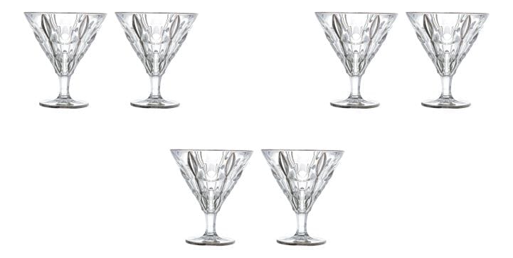 Bohemia Crystal - Cocktail Glass Set 6 Pieces - 180ml - 270006642