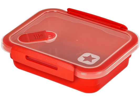 Rotho - Memory Microwave Container - Red - Plastic - 0.4 Lit - 52000277