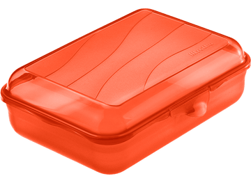 Rotho - Fun Funbox- Red - Plastic - 1.25 Lit - 52000287