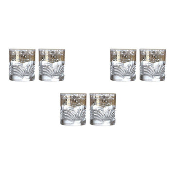 RCR Italy - Tumbler Glass Set 6 Pieces - Gold - 310ml - 380003077