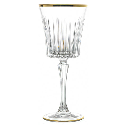 RCR Italy - Goblet Glass Set 6 Pieces - Gold - 220ml - 380003130