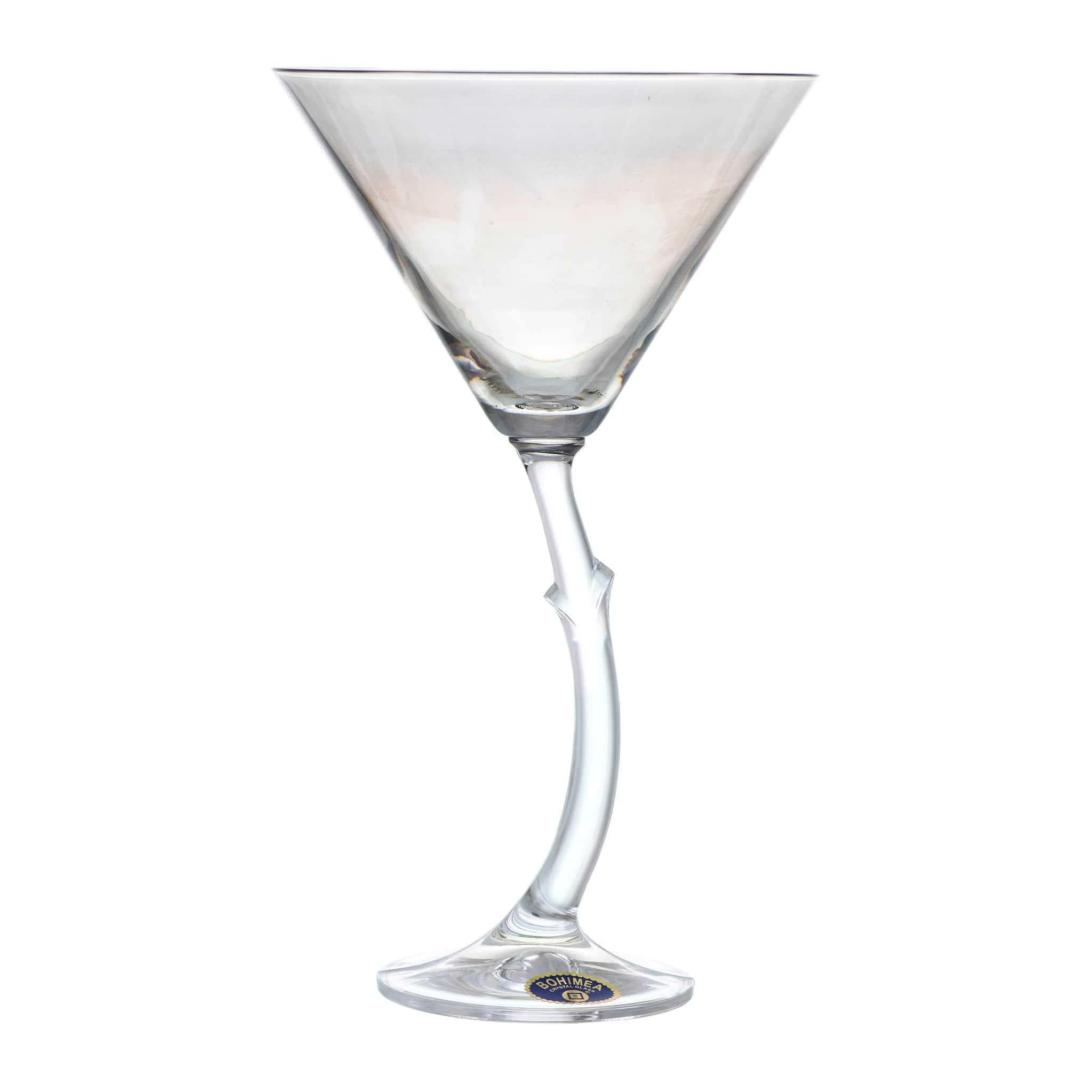 Bohemia Crystal Cocktail Glass Set 6 Pieces Grey 200ml 3900010