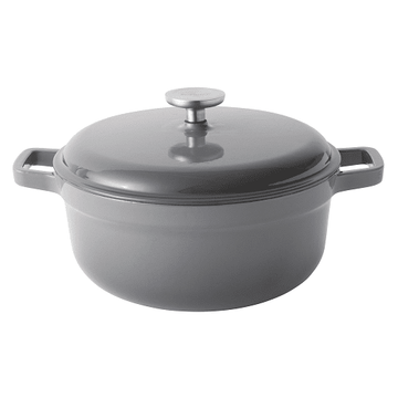 BergHOFF - GEM Cast Iron Covered Casserole Grey - 24cm - 440001521