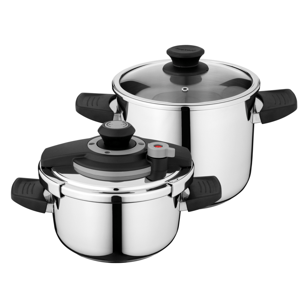 BergHOFF - Vita Pressure Cooker Set with Stay-cool Handles - 4&7 Lit - 440001593
