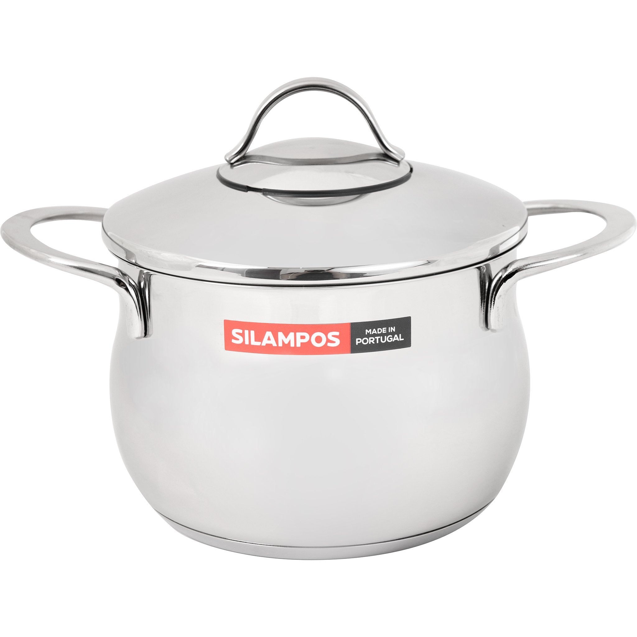 Silampos - Stainless Steel Pot with Cover 16cm - 1.6 Lit - 440001640